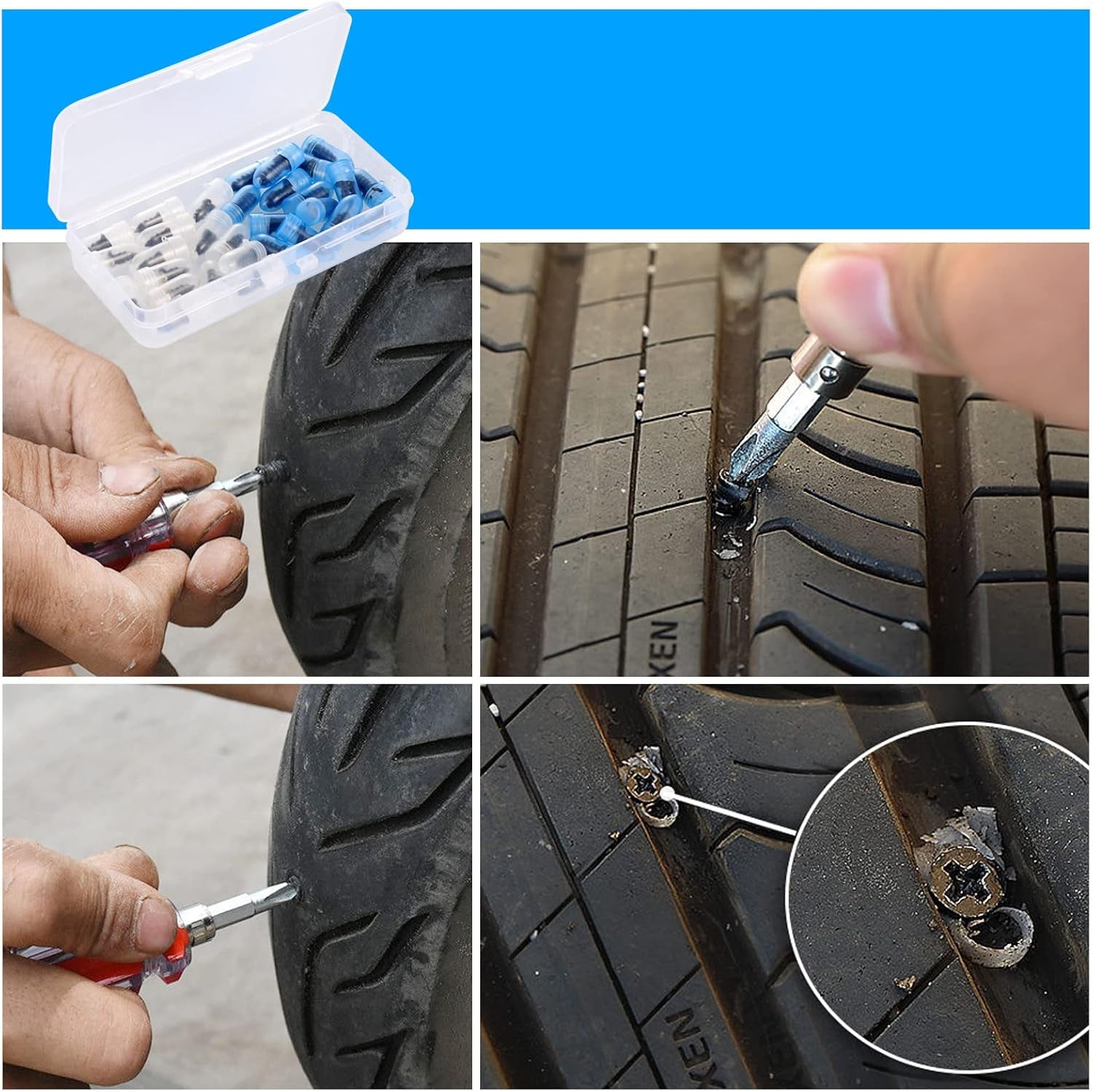 Kit Rapid Reparație Anvelope Auto